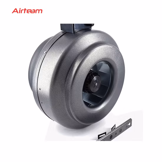 Duct Diameter 315mm Metal Housing Plastic Blades Centrifugal Circular Fan