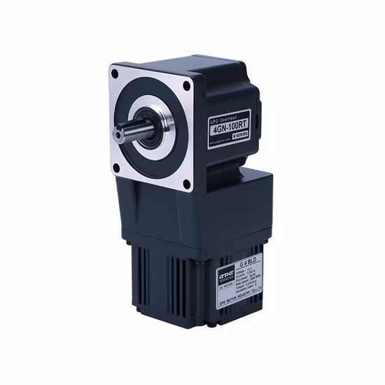 High Power Right Angle 80mm 25W Pellet Burner Speed Control Reducer Worm Brushless Gear Motor