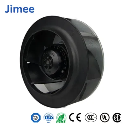 Jimee Motor Cina Produttori di ventilatori assiali Jm120e2a1 58 (DBA) Livello di rumore Ec Ventilatori centrifughi PBT Plastica 30 Ventilatore industriale Uso per condizionatore d'aria