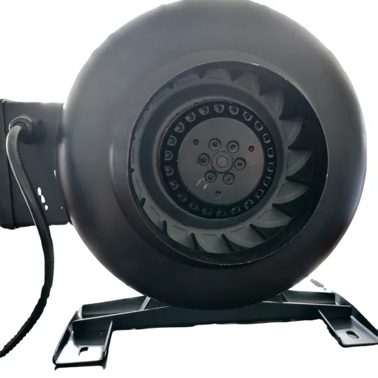 Ventilatore centrifugo AC in metallo da 100 mm a 315 mm, ventilatore silenzioso per condotto in linea, estrattore centrifugo per magazzino bagno