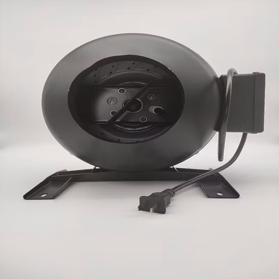 Ventilatore centrifugo AC in metallo da 100 mm a 315 mm, ventilatore silenzioso per condotto in linea, estrattore centrifugo per magazzino bagno