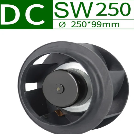 Ventilatore centrifugo CA con girante in plastica AC380V Sw250ha3